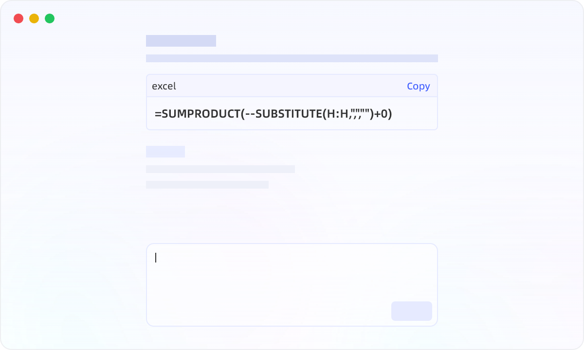 Intelligent Formula Assistant