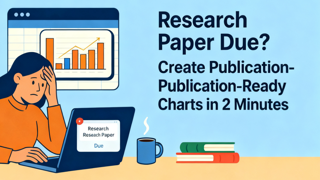 Research Paper Due? Create Publication-Ready Charts in 2 Minutes