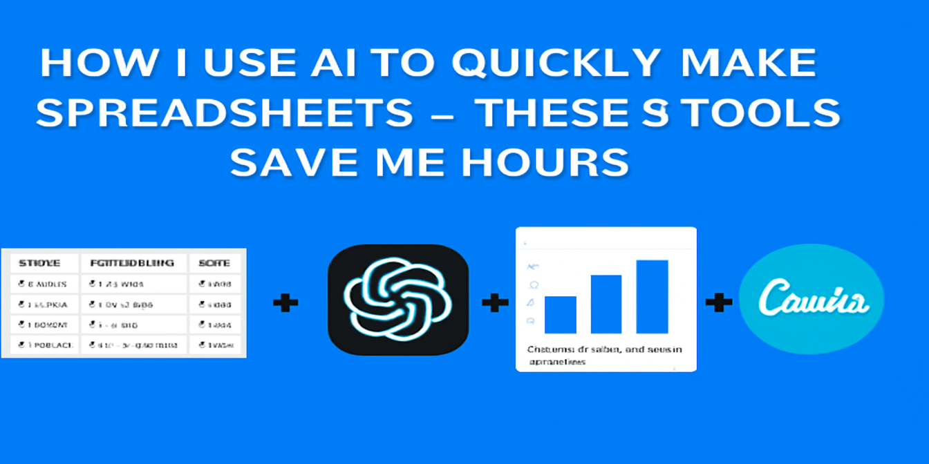 How I Use AI to Quickly Make Spreadsheets — These 3 Tools Save Me Hours