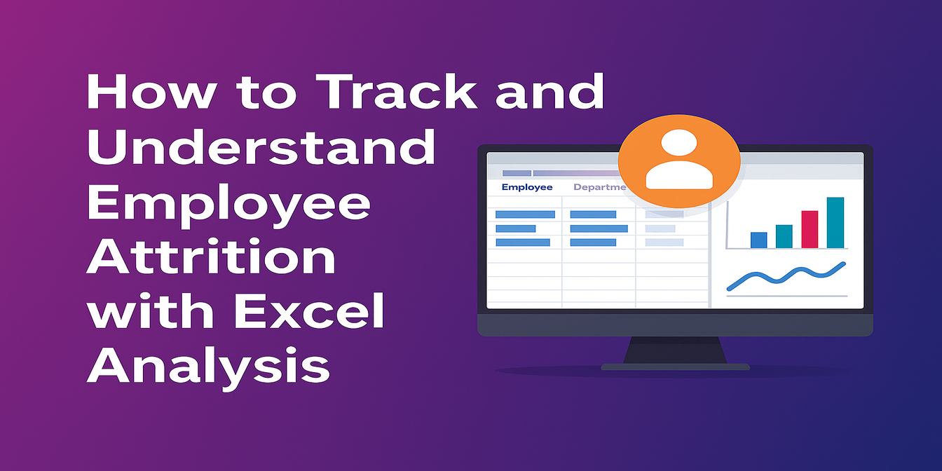 How to Track and Understand Employee Attrition with Excel Analysis