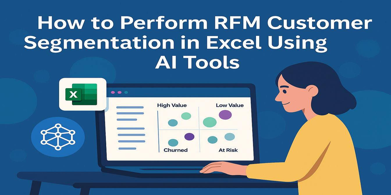 How to Perform RFM Customer Segmentation in Excel Using AI Tools