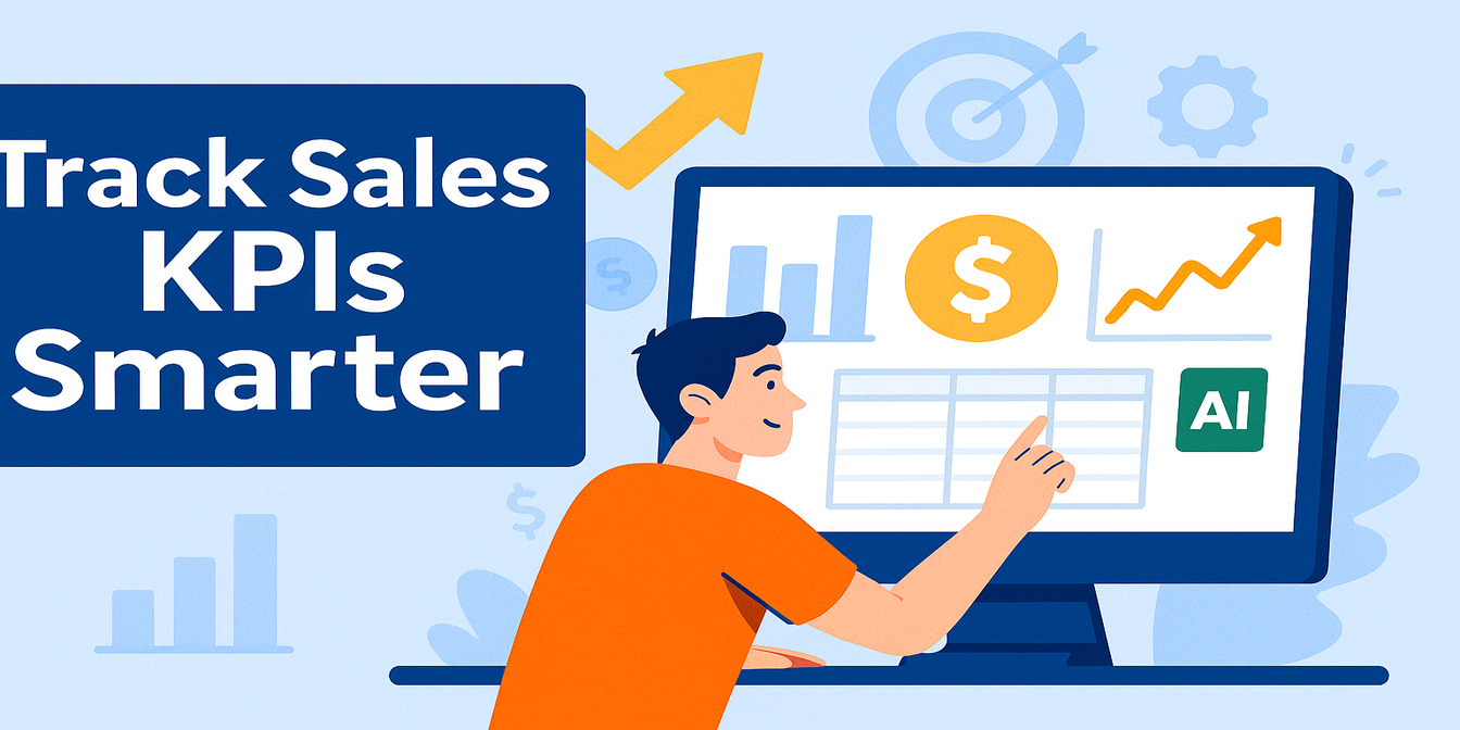 Track Sales KPIs Smarter: How Excel AI Tools Simplify Performance Analysis