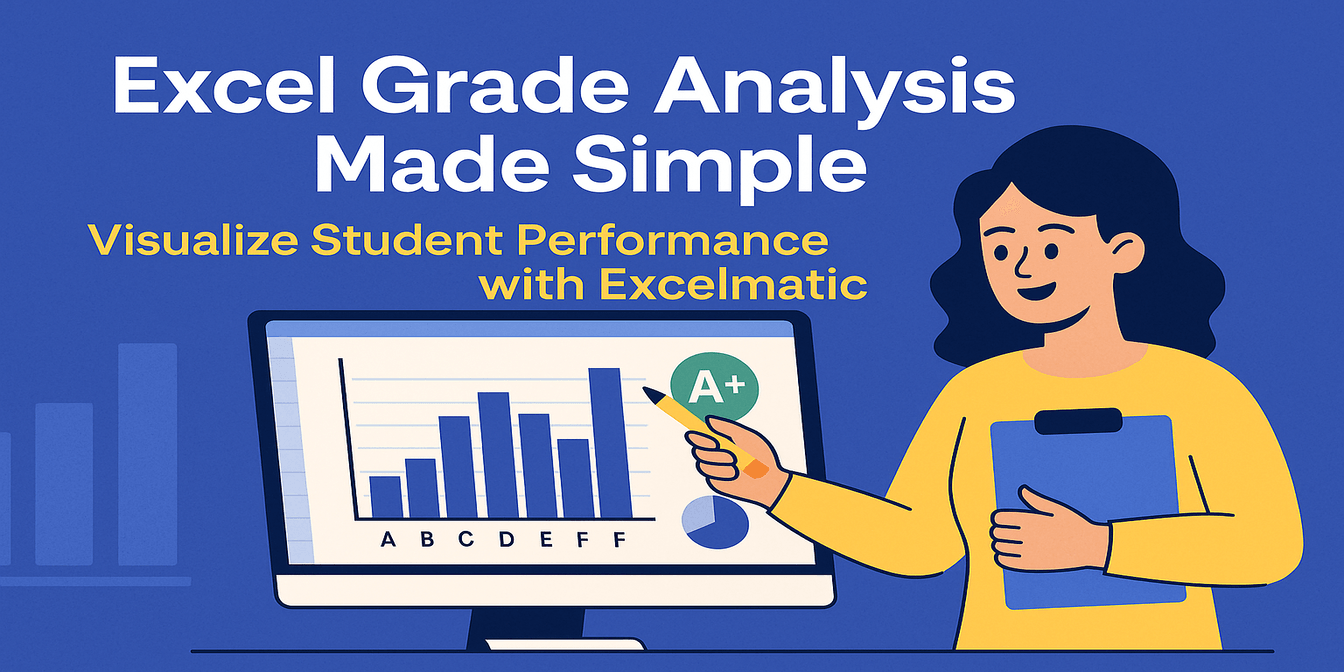 Excel Grade Analysis Made Simple: Visualize Student Performance with Excel AI