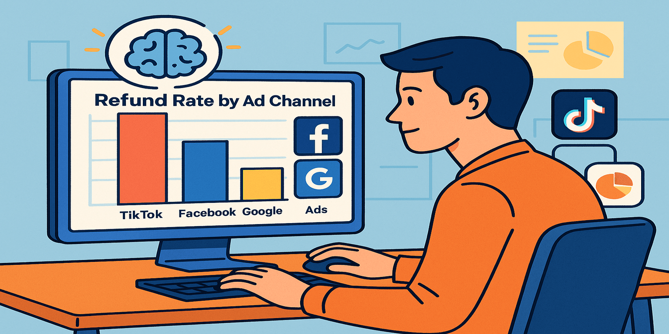 Which Ad Channel Gets the Most Refunds? Find Out in Seconds with This AI Chart