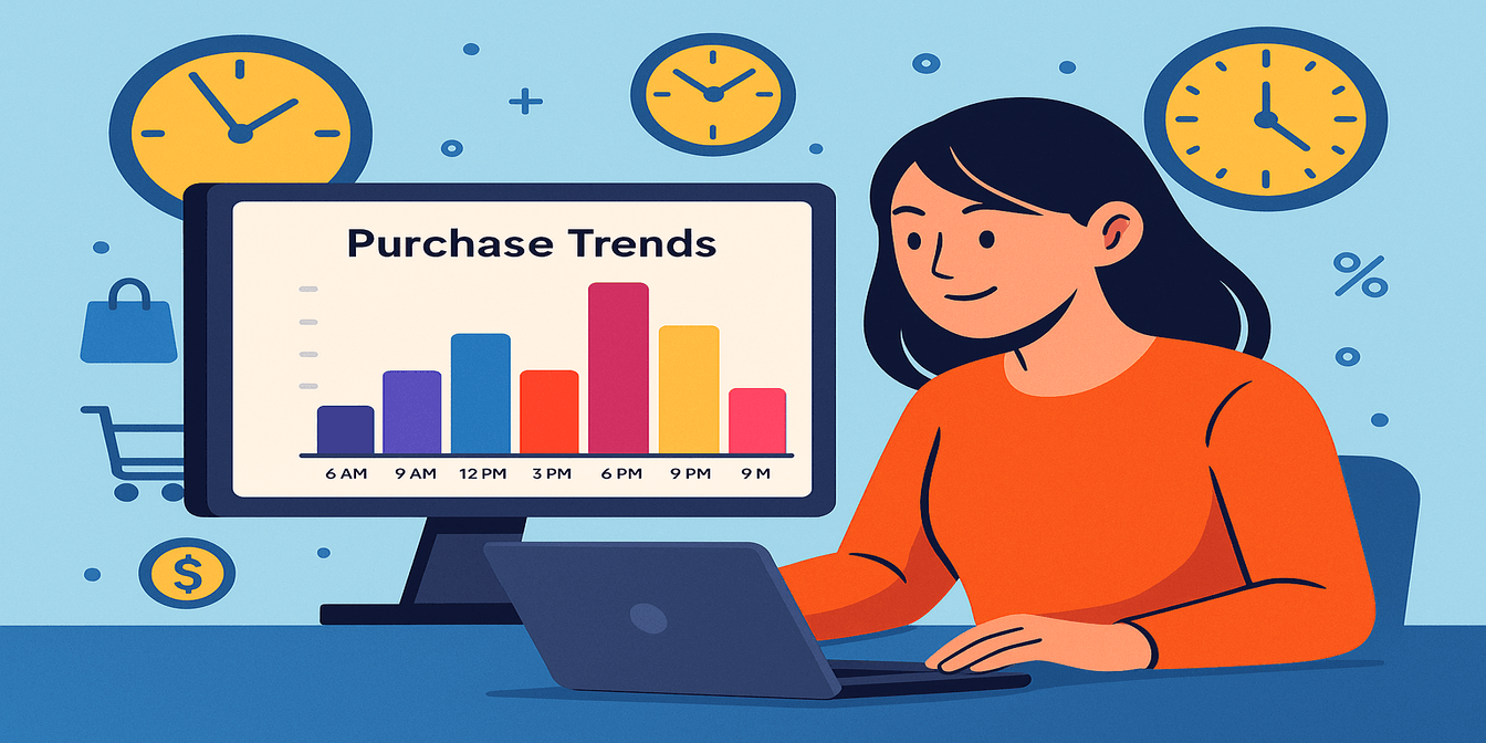 When Do Customers Really Buy? Use AI to Uncover Time-of-Day Purchase Patterns