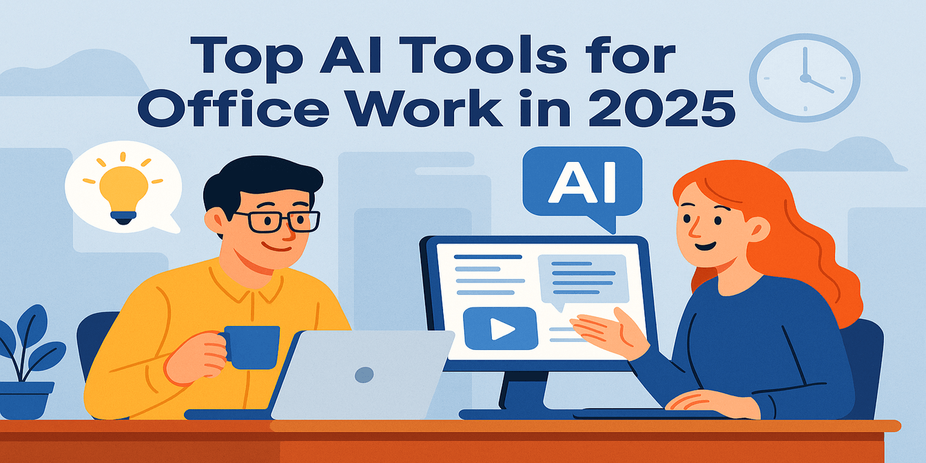 2025年オフィスワーク向けAIツールトップ：スプレッドシートの混沌から禅の生産性へ
