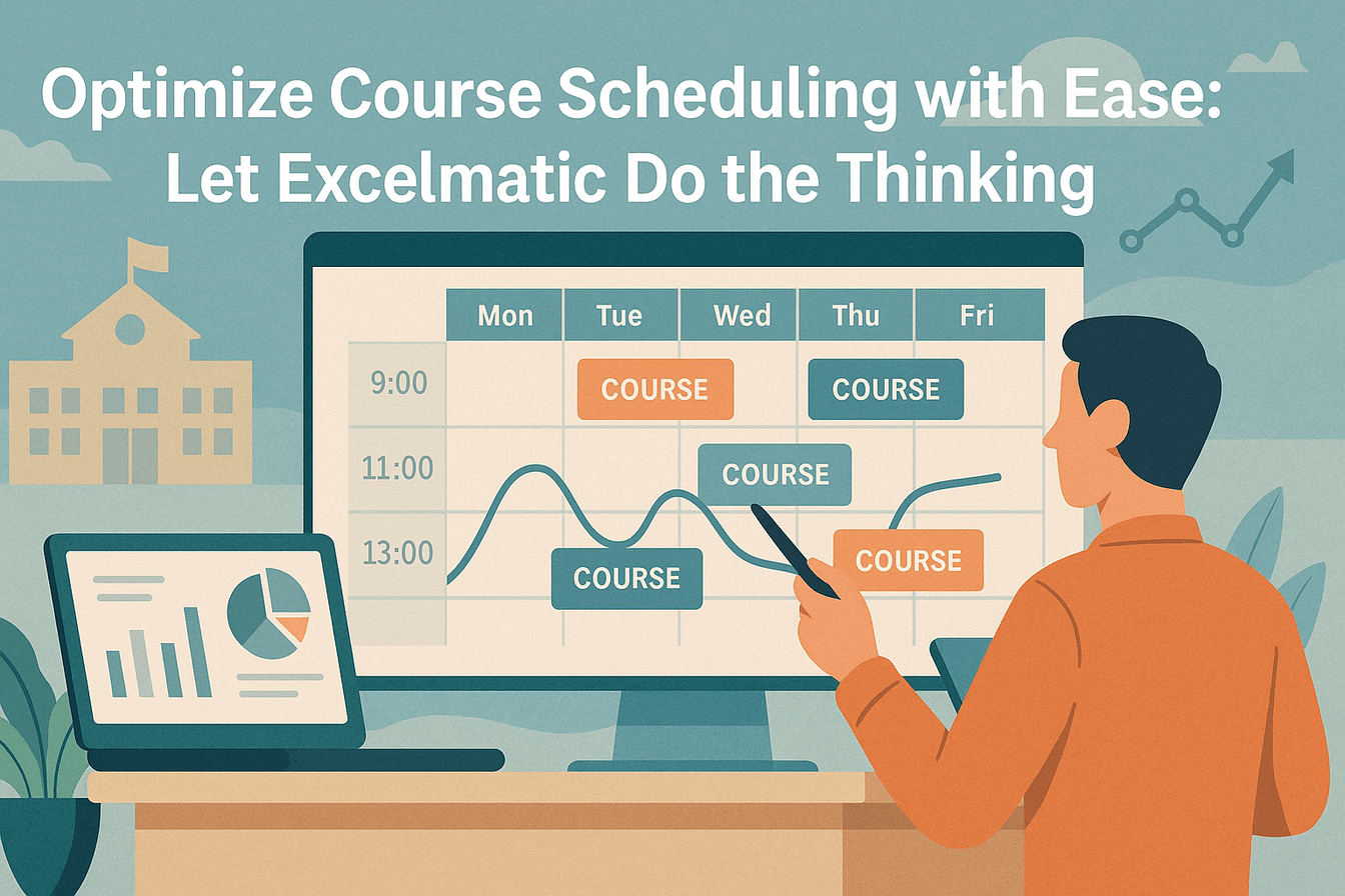 Optimize Course Scheduling with Ease: Let Excelmatic Do the Thinking