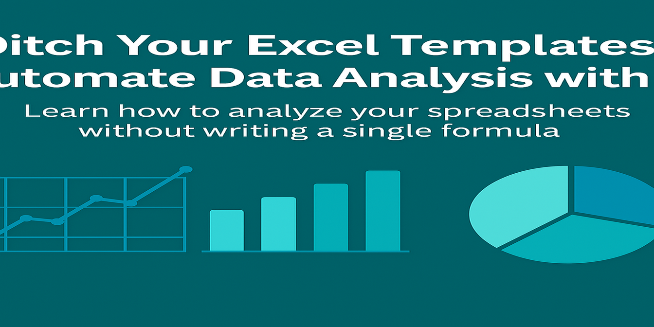 Ditch Your Excel Templates: Automate Data Analysis with AI (ChatGPT + Excelmatic in Action)