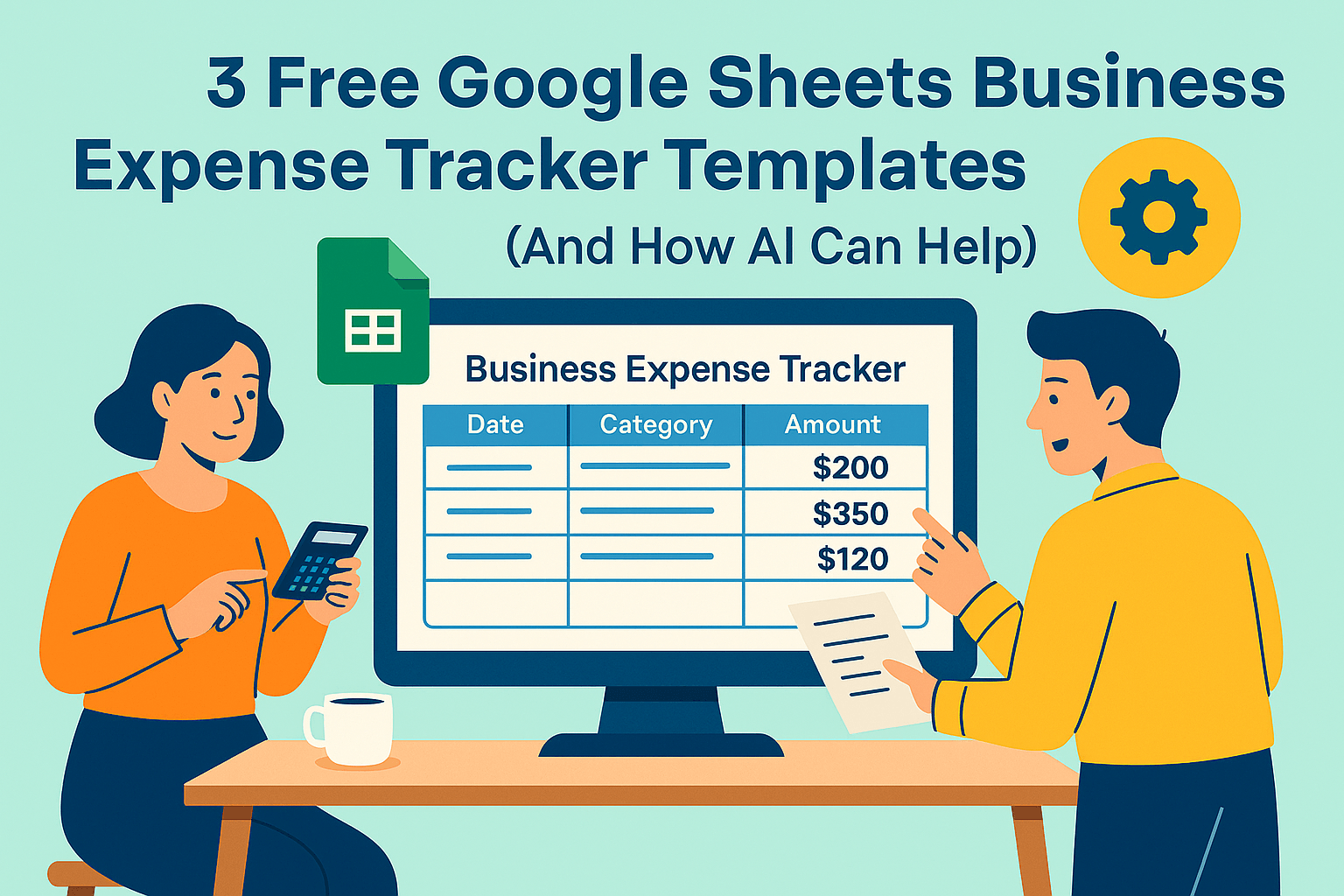 3 個免費 Google Sheets 商務支出追蹤範本（及 AI 如何協助）