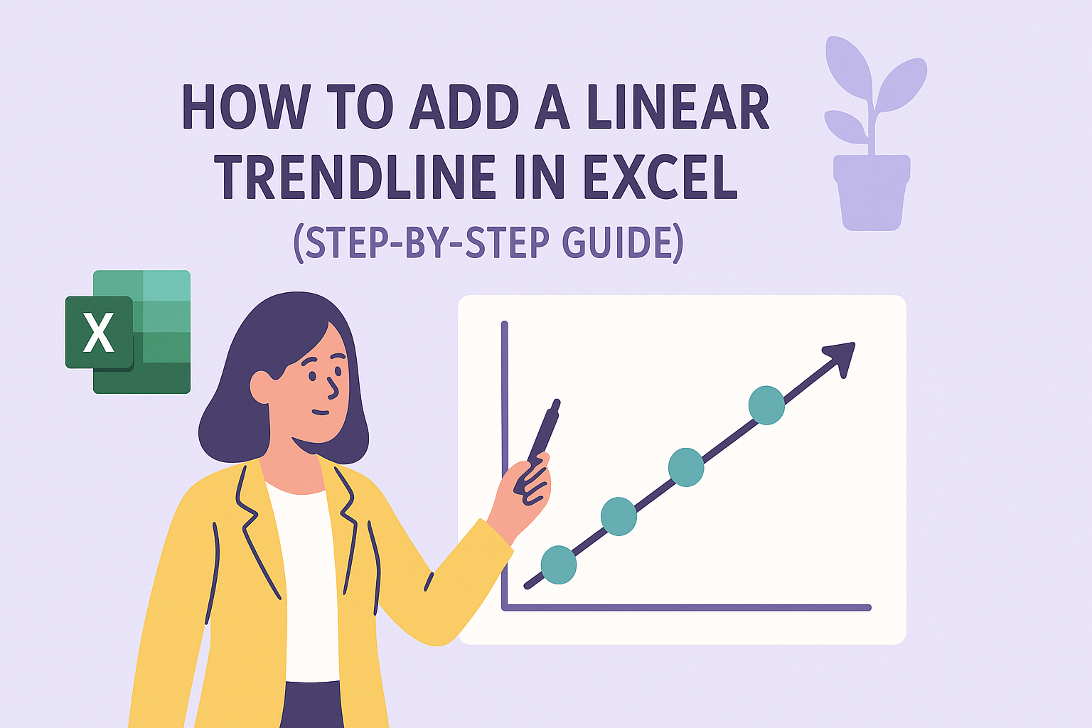 How to Add a Linear Trendline in Excel (Step-by-Step Guide)