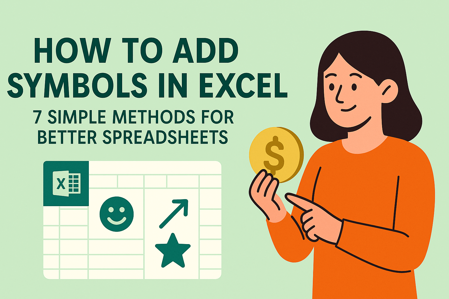 How to Add Symbols in Excel: 7 Simple Methods for Better Spreadsheets