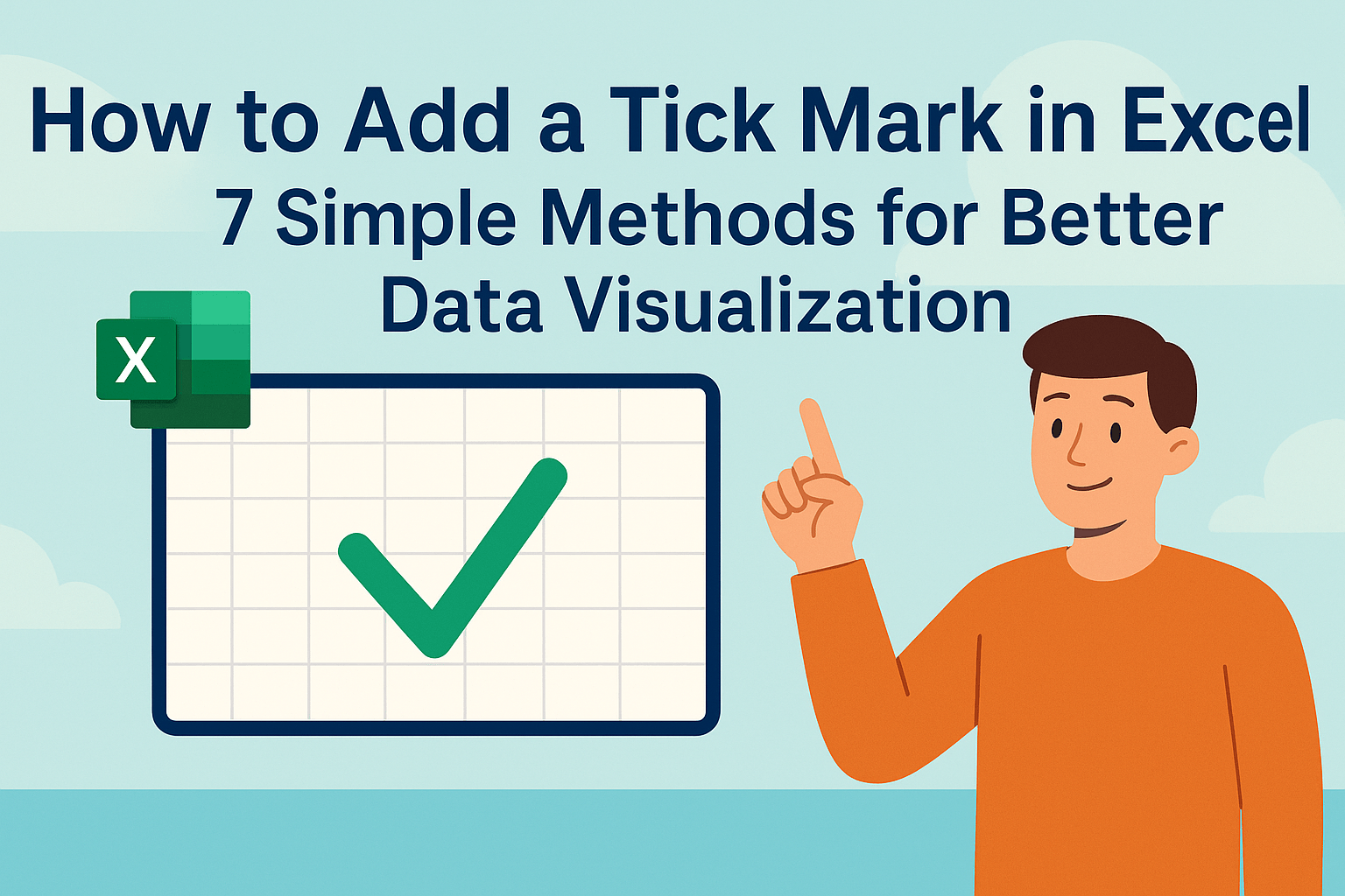 How to Add a Tick Mark in Excel: 7 Simple Methods for Better Data Visualization