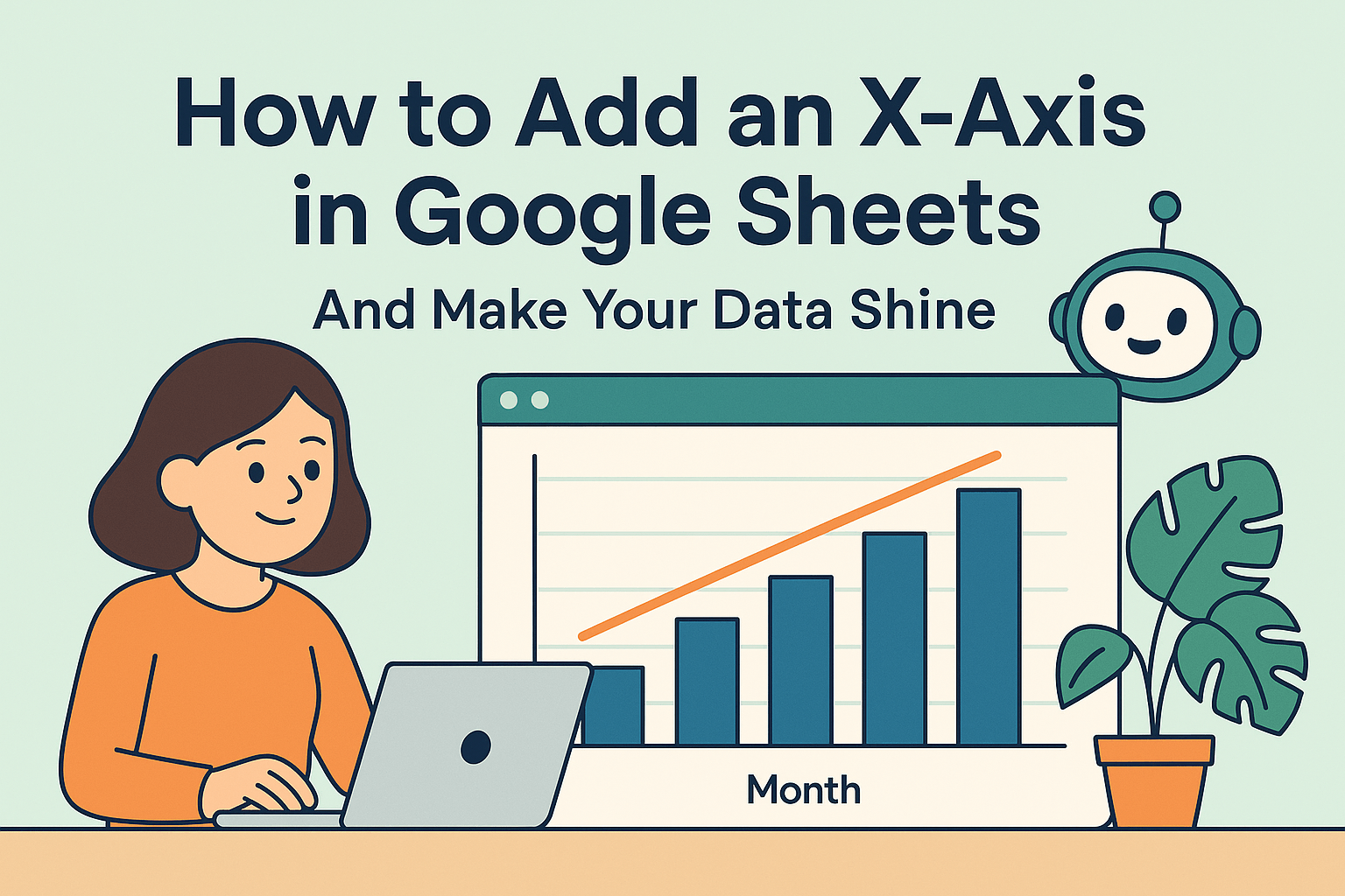 How to Add an X-Axis in Google Sheets (And Make Your Data Shine)