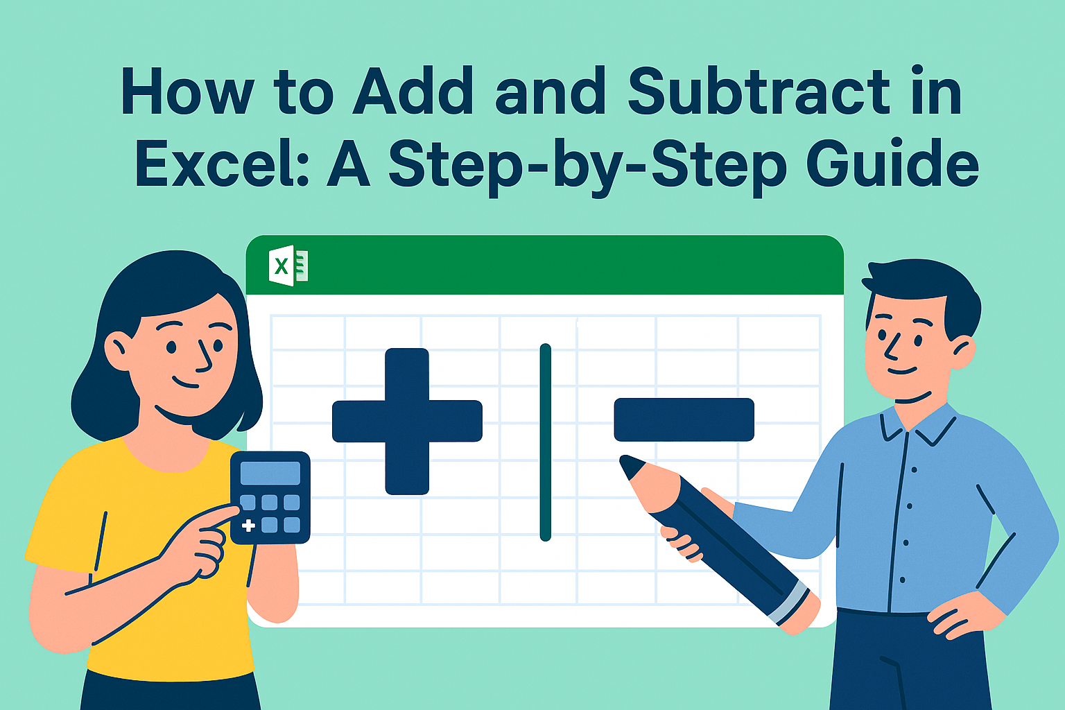 Excel加減法教學：逐步指南