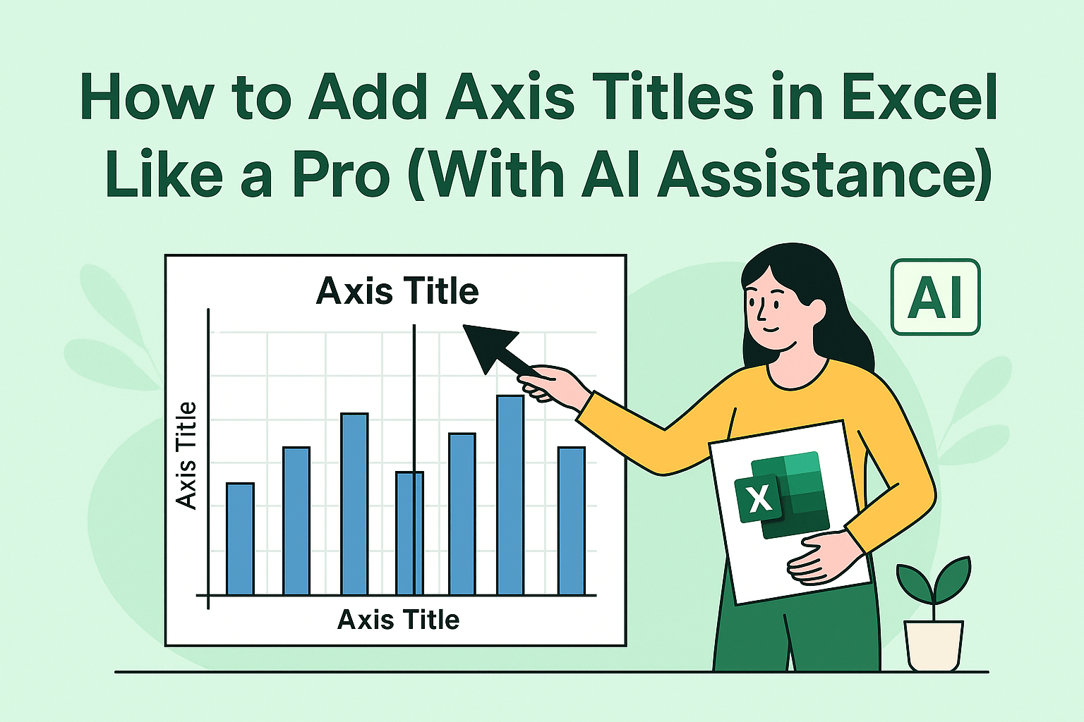 How to Add Axis Titles in Excel Like a Pro (With AI Assistance)