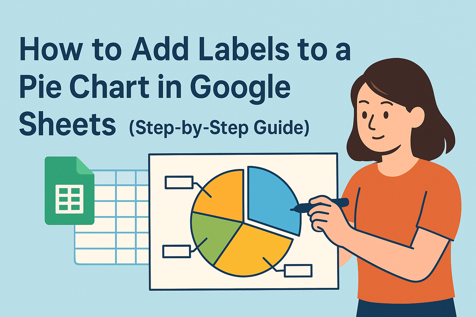 How to Add Labels to a Pie Chart in Google Sheets (Step-by-Step Guide)