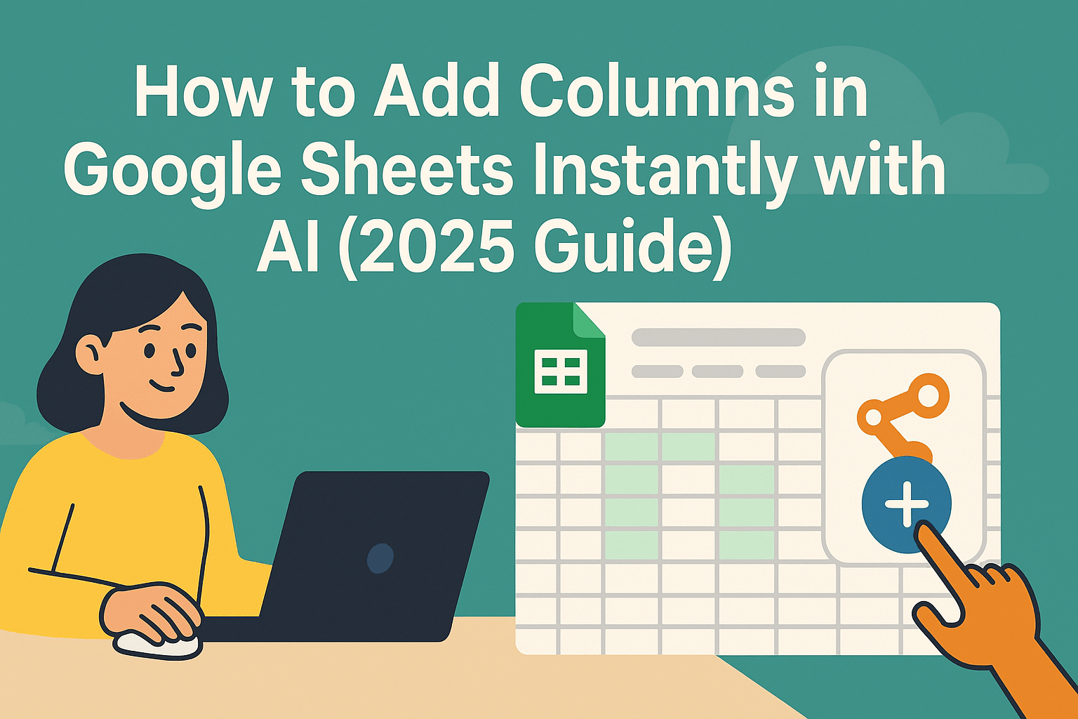 How to Add Columns in Google Sheets Instantly with AI (2025 Guide)
