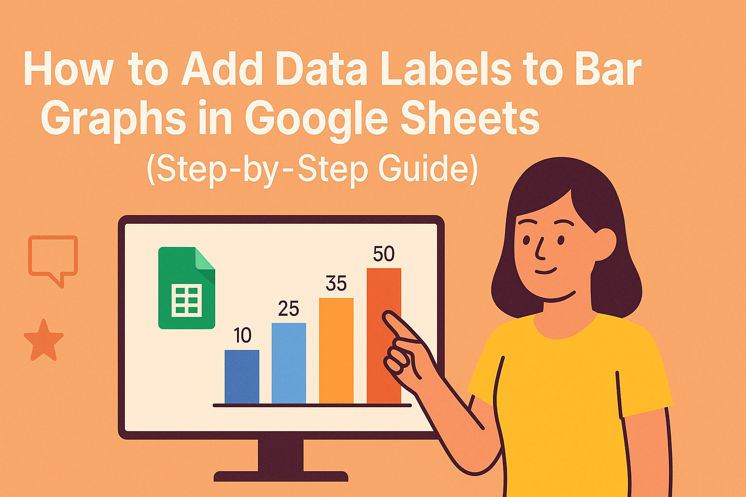 How to Add Data Labels to Bar Graphs in Google Sheets (Step-by-Step Guide)
