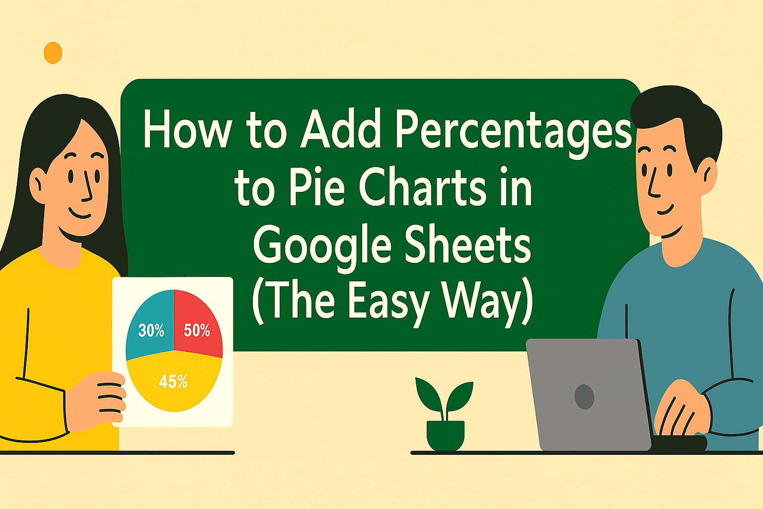 How to Add Percentages to Pie Charts in Google Sheets (The Easy Way)