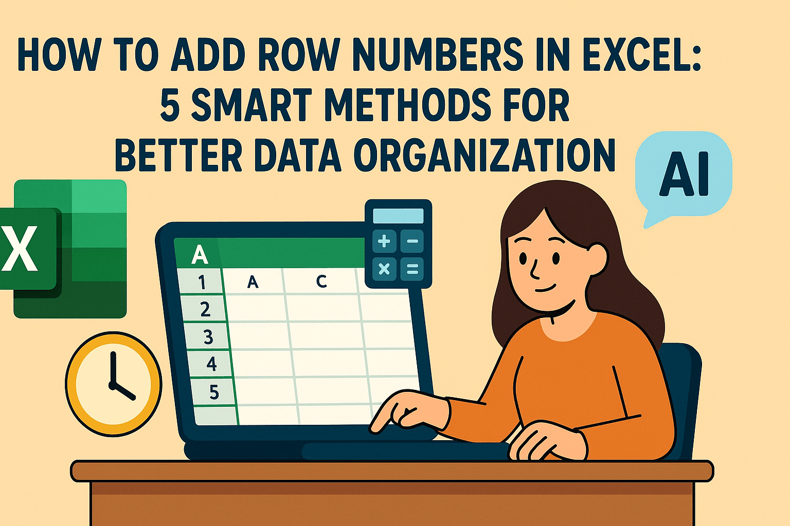 How to Add Row Numbers in Excel: 5 Smart Methods for Better Data Organization