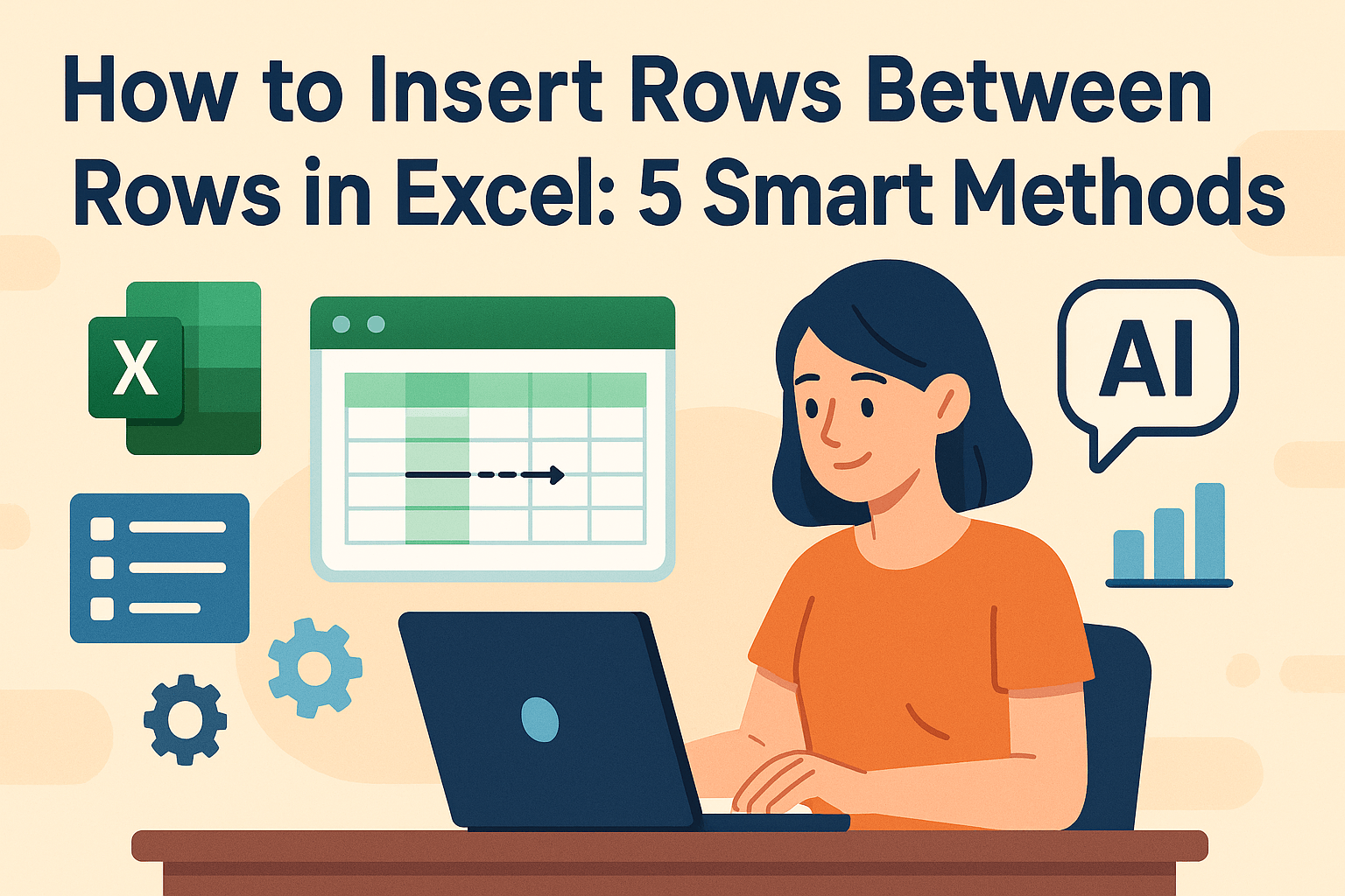 How to Insert Rows Between Rows in Excel: 5 Smart Methods