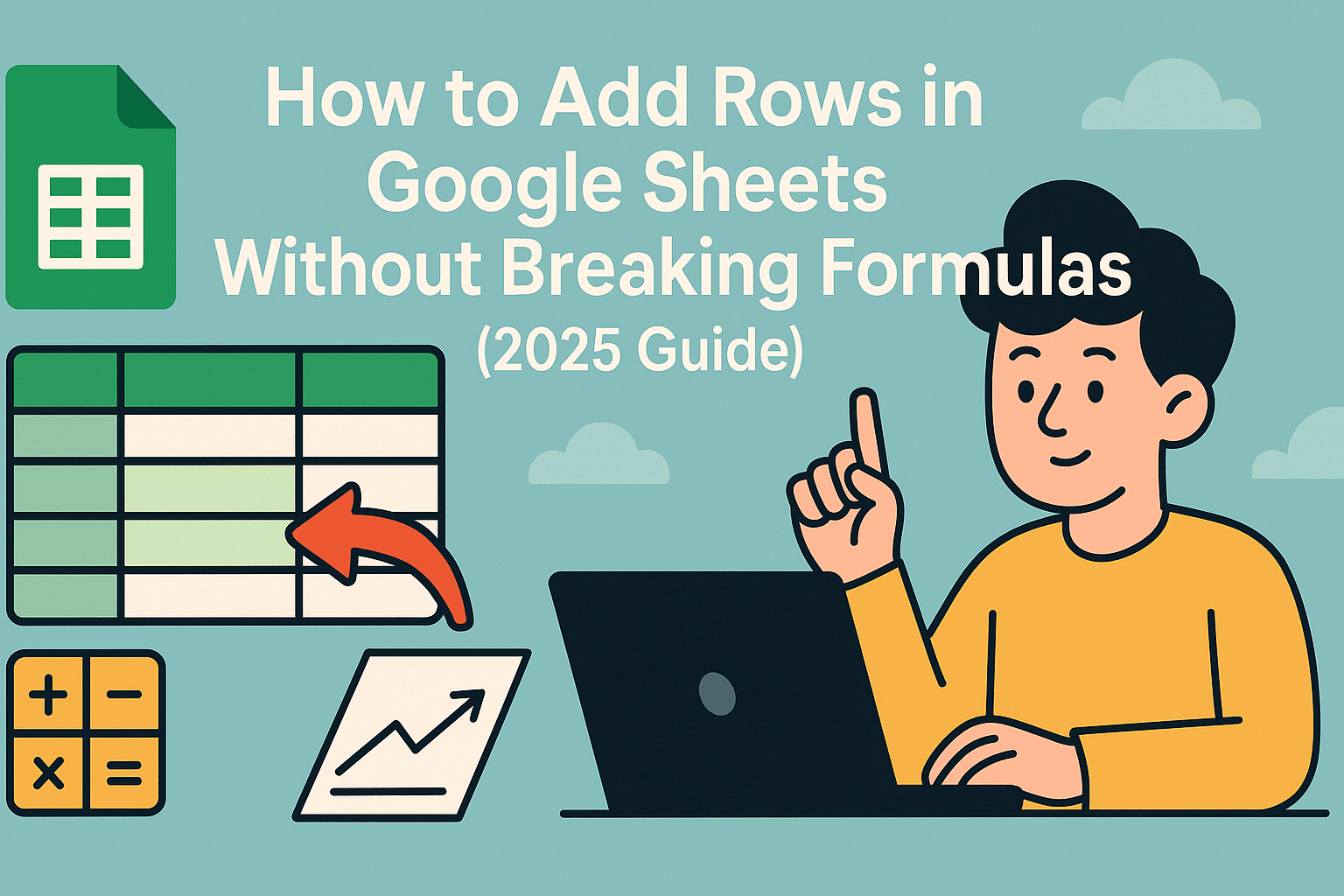 How to Add Rows in Google Sheets Without Breaking Formulas (2025 Guide)