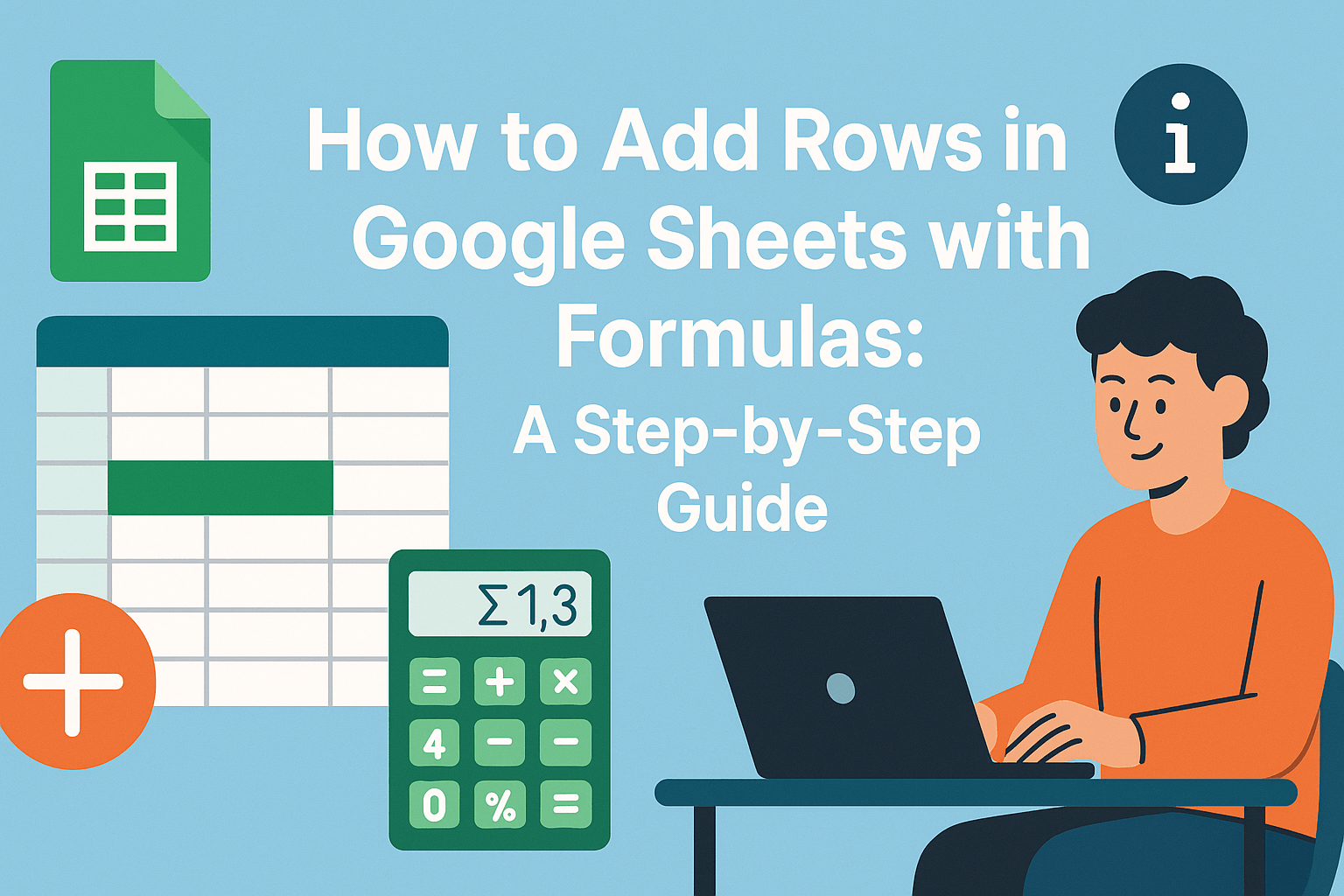 How to Add Rows in Google Sheets with Formulas: A Step-by-Step Guide
