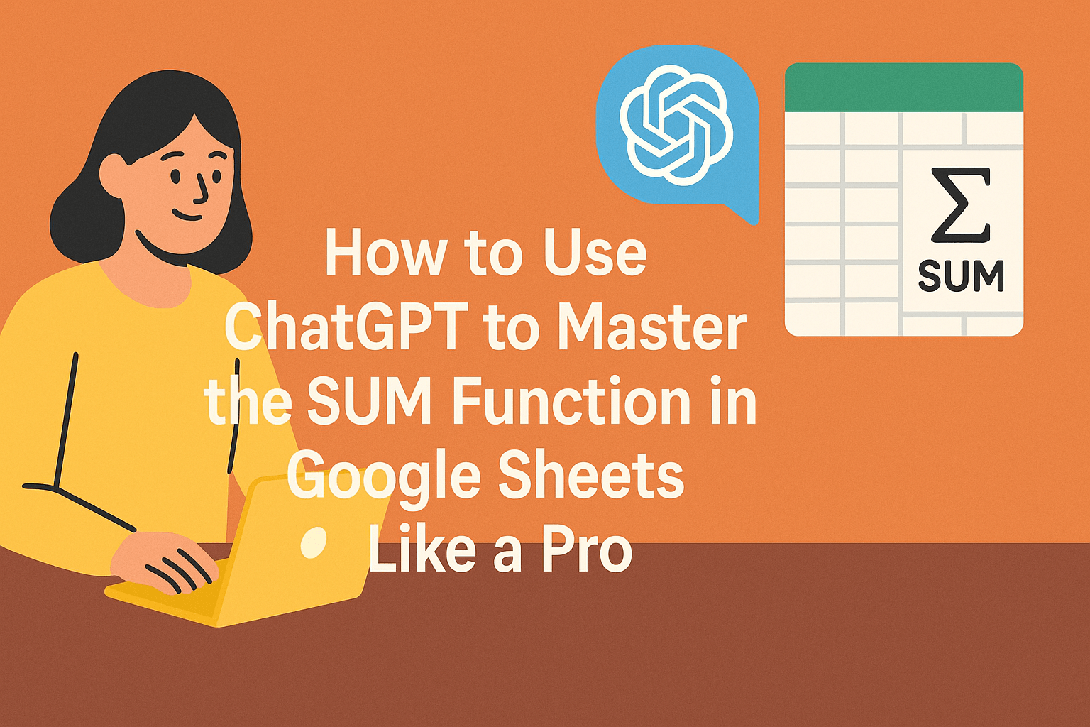 How to Use ChatGPT to Master the SUM Function in Google Sheets Like a Pro