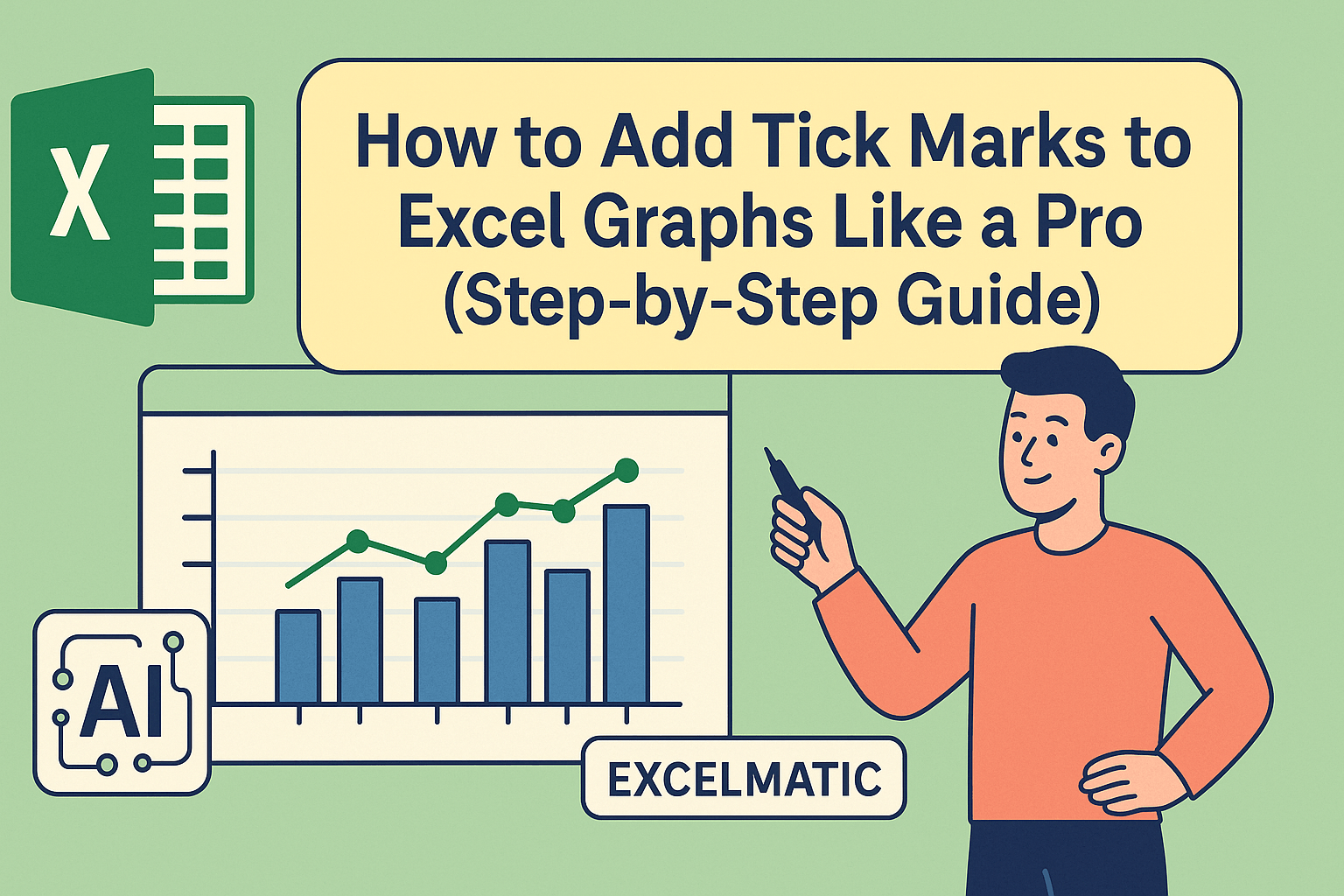 How to Add Tick Marks to Excel Graphs Like a Pro (Step-by-Step Guide)