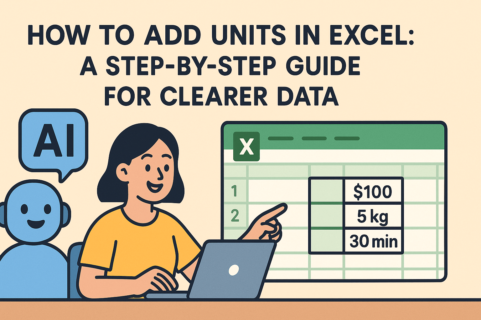 How to Add Units in Excel: A Step-by-Step Guide for Clearer Data