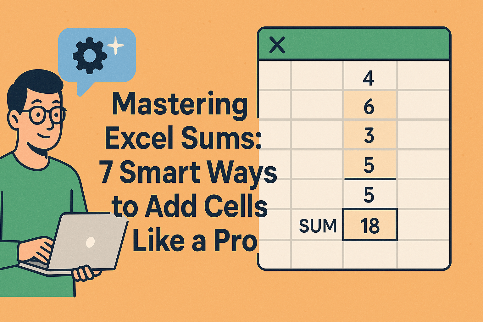 Mastering Excel Sums: 7 Smart Ways to Add Cells Like a Pro