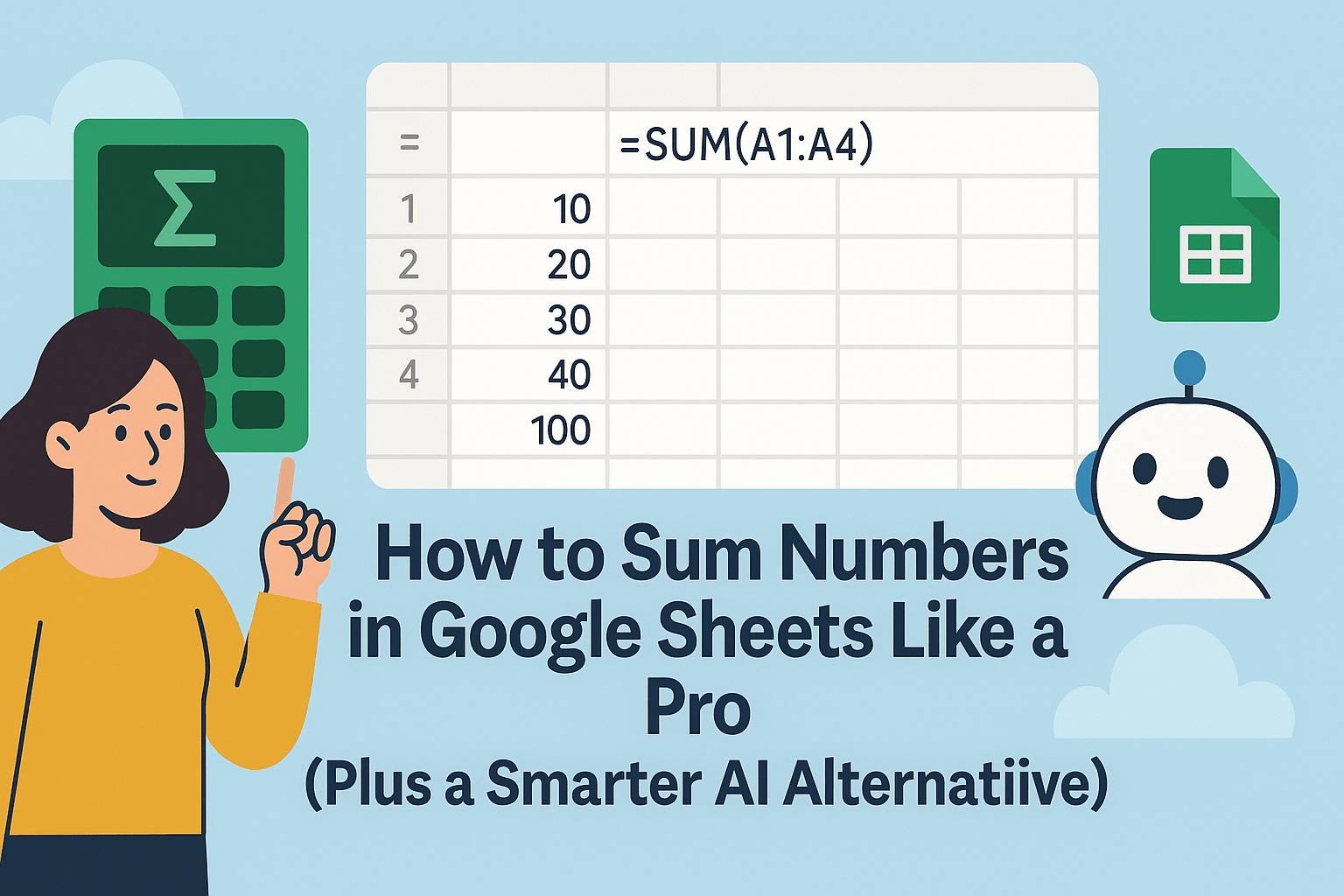 So summieren Sie Zahlen in Google Sheets wie ein Profi (plus eine intelligentere KI-Alternative)