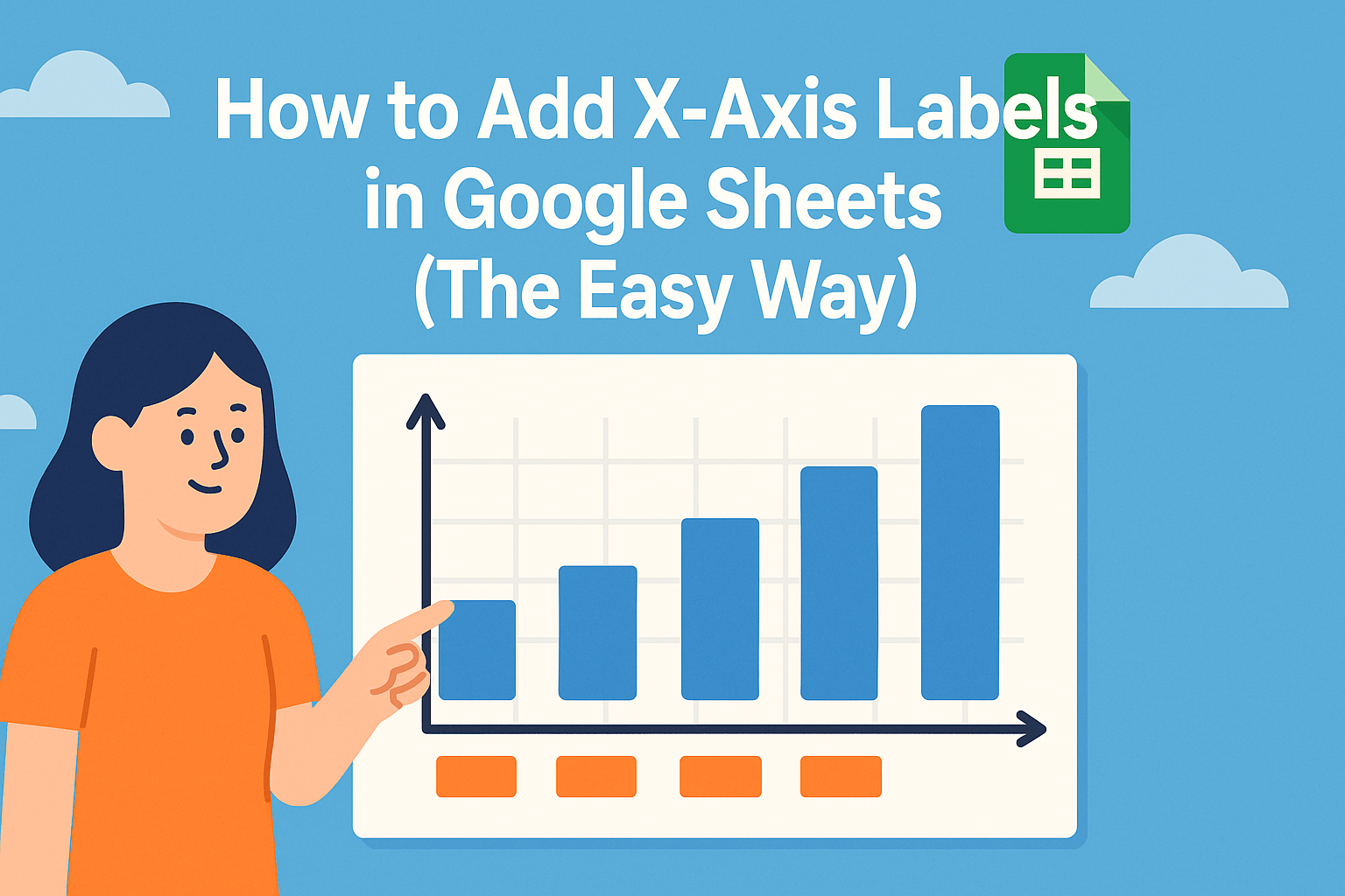 How to Add X-Axis Labels in Google Sheets (The Easy Way)