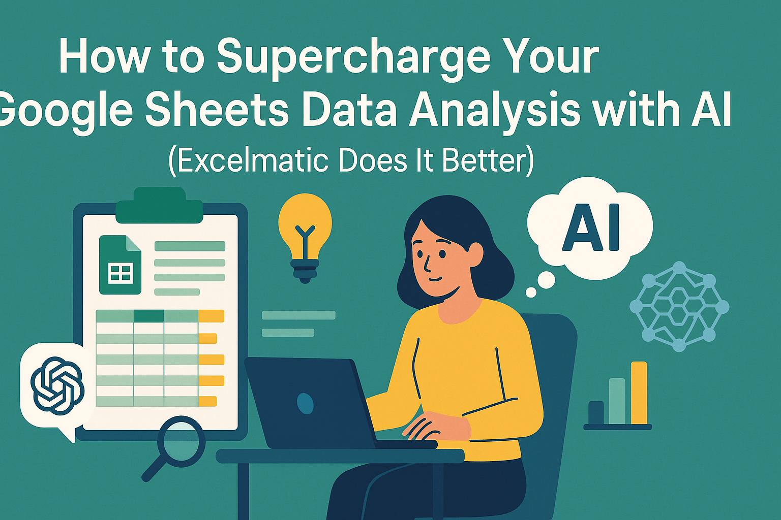 How to Supercharge Your Google Sheets Data Analysis with AI (Excelmatic Does It Better)
