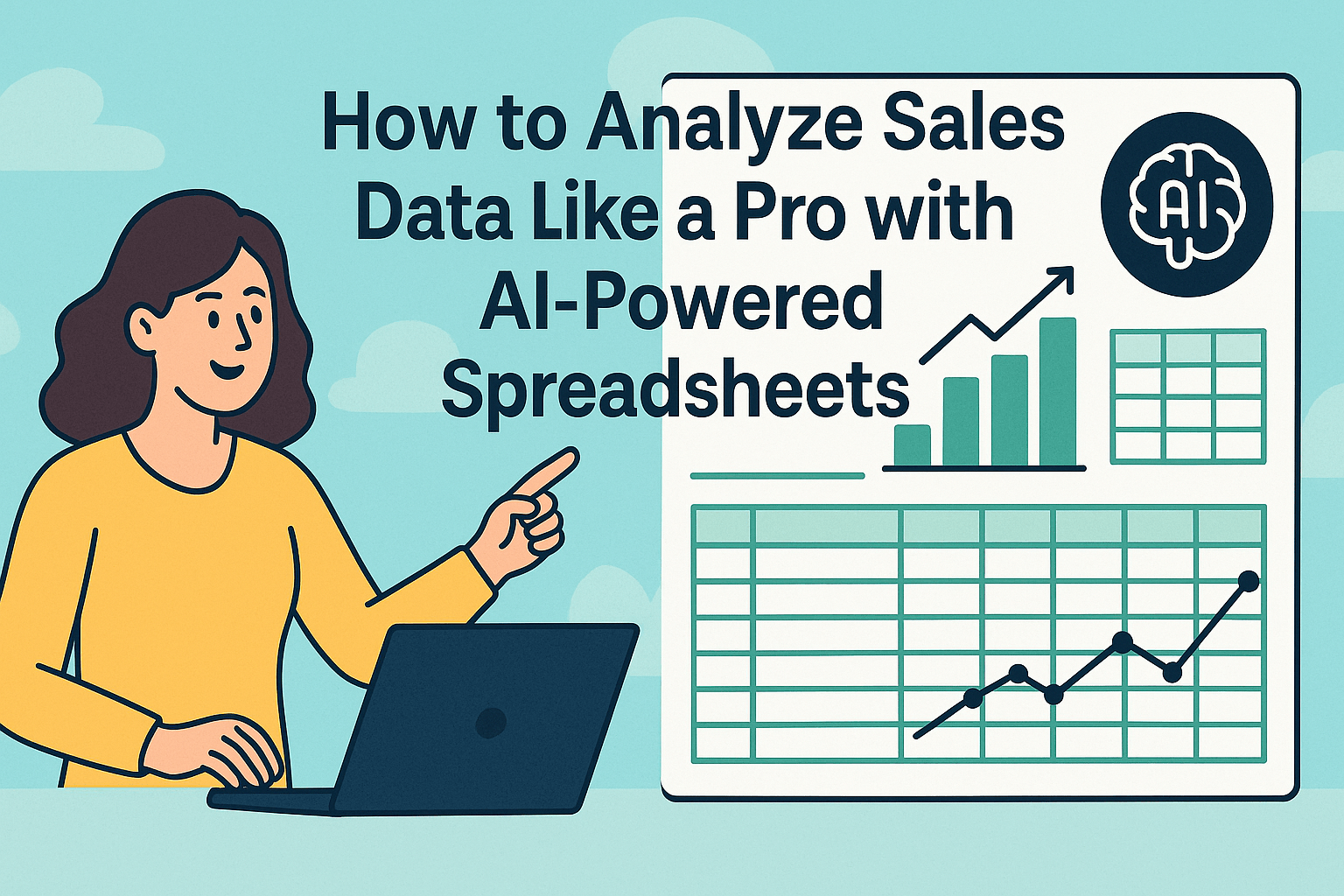 How to Analyze Sales Data Like a Pro with AI-Powered Spreadsheets