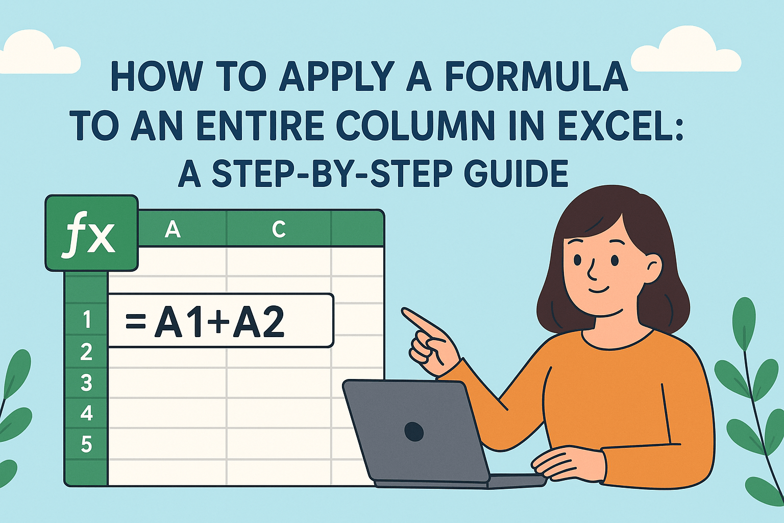 How to Apply a Formula to an Entire Column in Excel: A Step-by-Step Guide