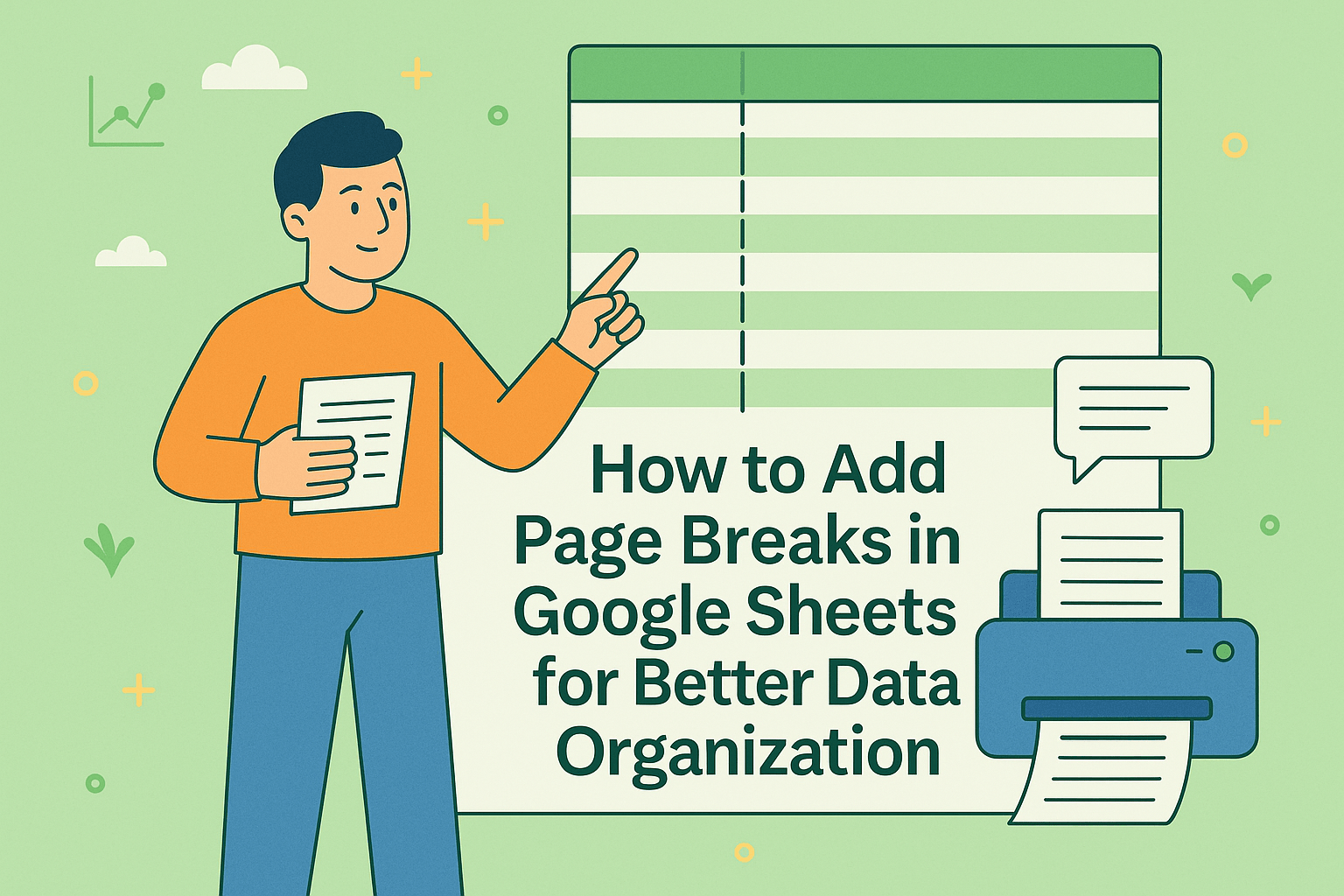 How to Add Page Breaks in Google Sheets for Better Data Organization