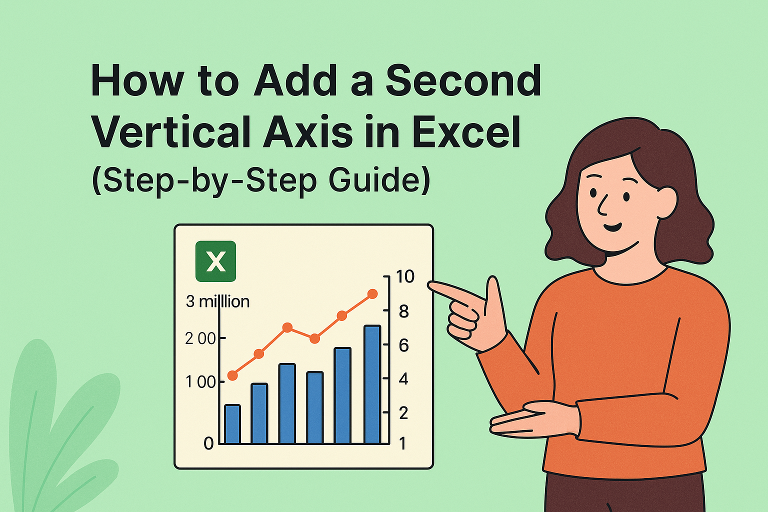 How to Add a Second Vertical Axis in Excel (Step-by-Step Guide)