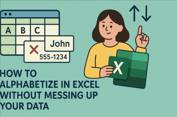 How to Alphabetize in Excel Without Messing Up Your Data