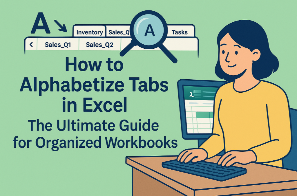 How to Alphabetize Tabs in Excel: The Ultimate Guide for Organized Workbooks