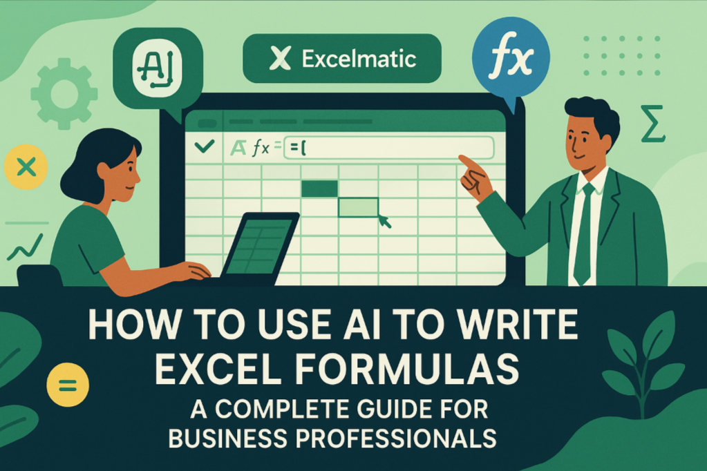 How to Use AI to Write Excel Formulas: A Complete Guide for Business Professionals