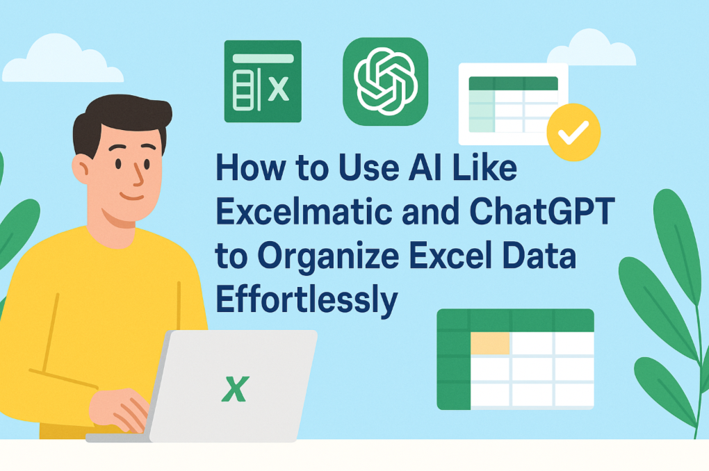 How to Use AI Like Excelmatic and ChatGPT to Organize Excel Data Effortlessly