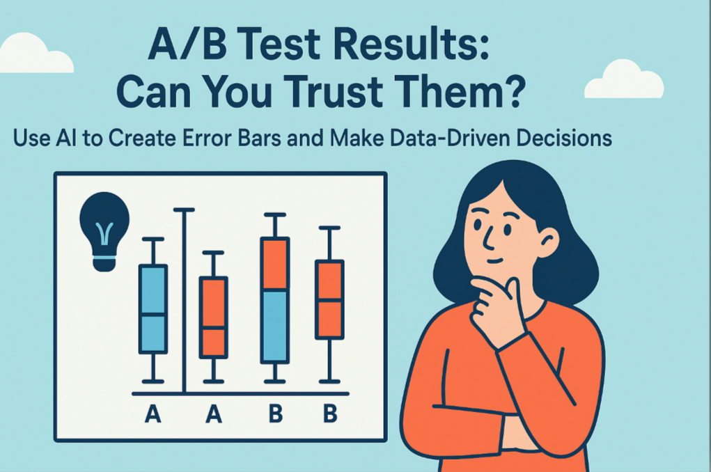 A/B Test Results: Can You Trust Them? Use AI to Create Error Bars and Make Data-Driven Decisions