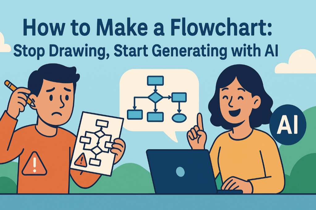How to Make a Flowchart: Stop Drawing, Start Generating with AI