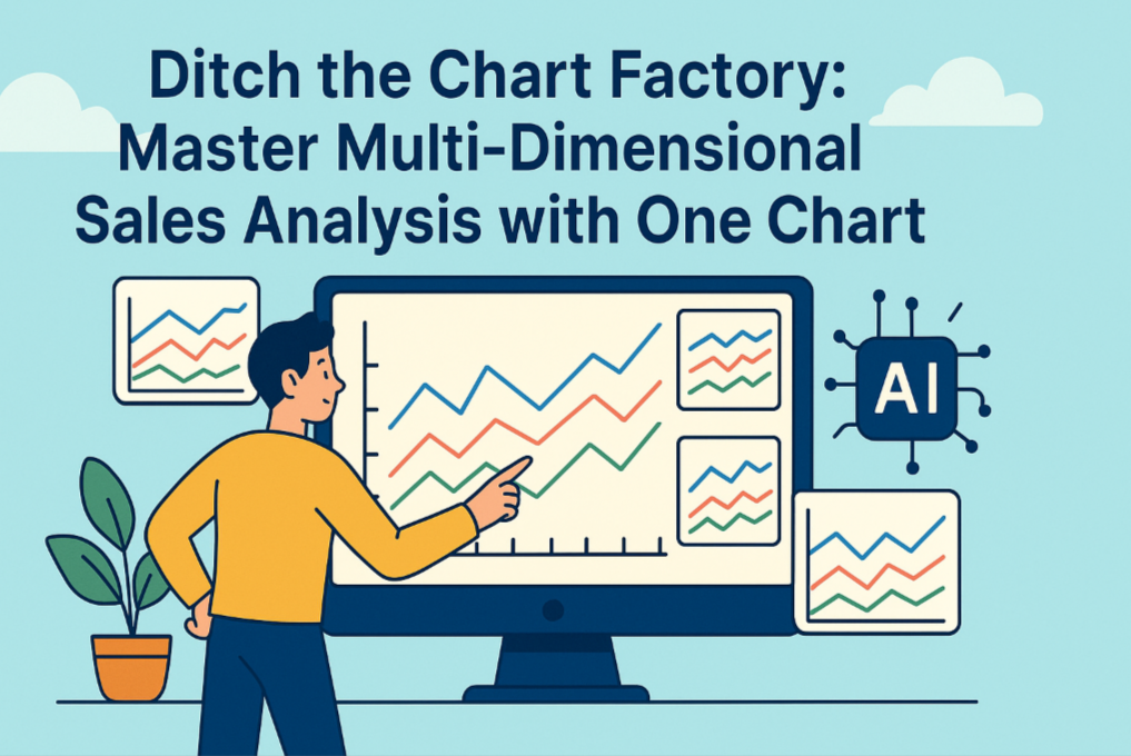 Ditch the Chart Factory: Master Multi-Dimensional Sales Analysis with One Chart