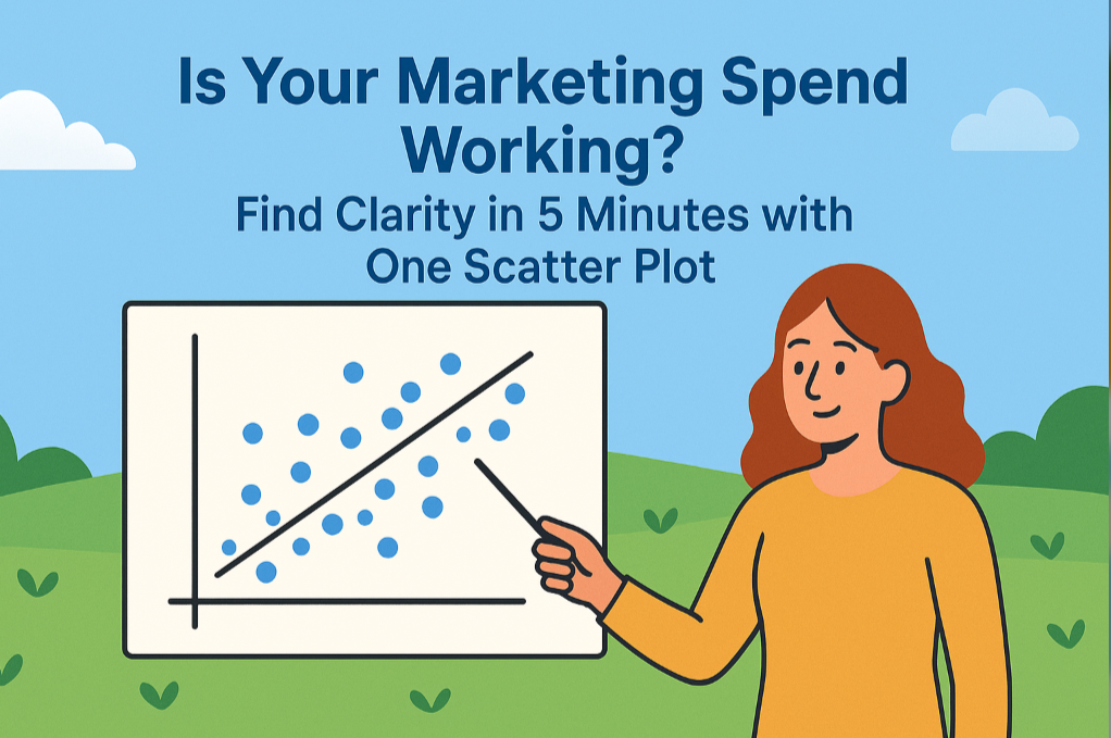 Is Your Marketing Spend Working? Find Clarity in 5 Minutes with One Scatter Plot