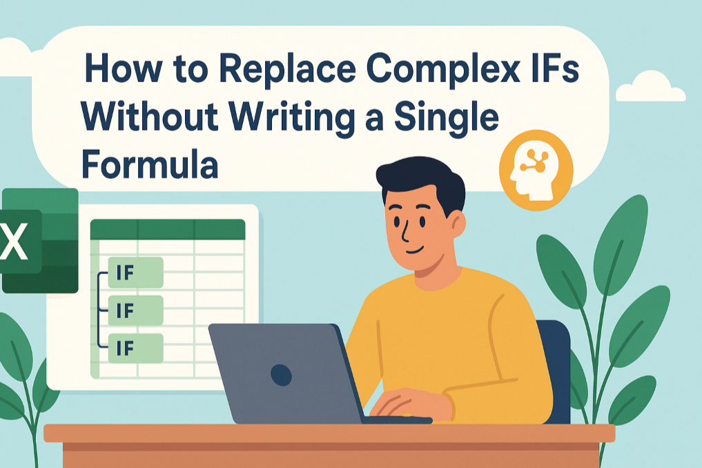 How to Replace Complex Nested IFs Without Writing a Single Formula